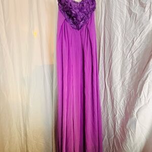 Elegant Purple Gown